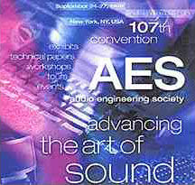 107th AES Convention logo