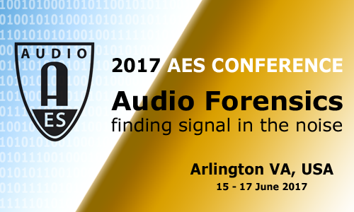 2017 AES Conference on Audio Forensics