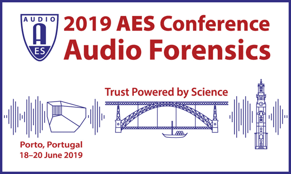 2019 AES Conference on Audio Forensics