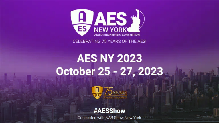 The 155th AES Convention 2023