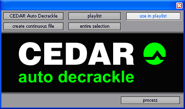 CT16: Decrackle